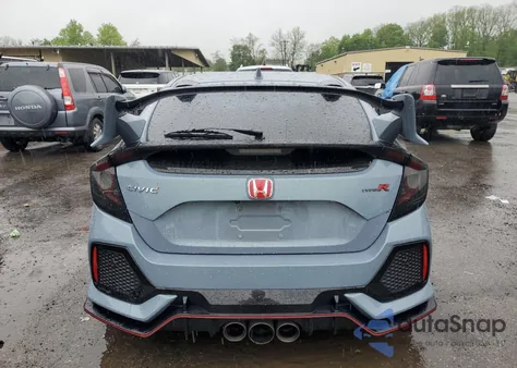 2019 Honda Civic Type-R Touring из США, поврежденный, VIN SHHFK8G77KU206067
